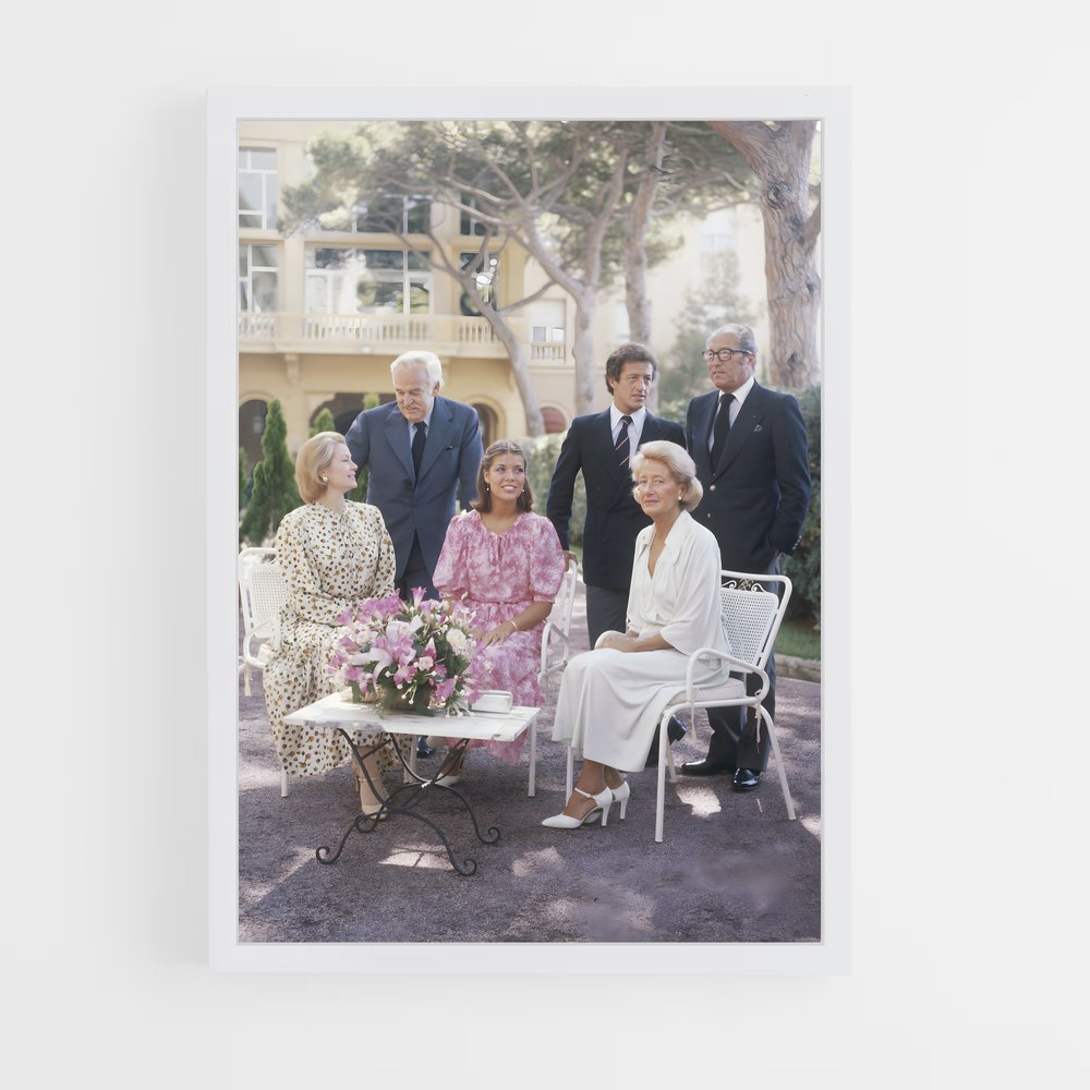 ap-monaco royal family-3 cadre Blanc