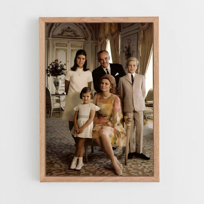 ap-monaco royal family-8 cadre Bois clair