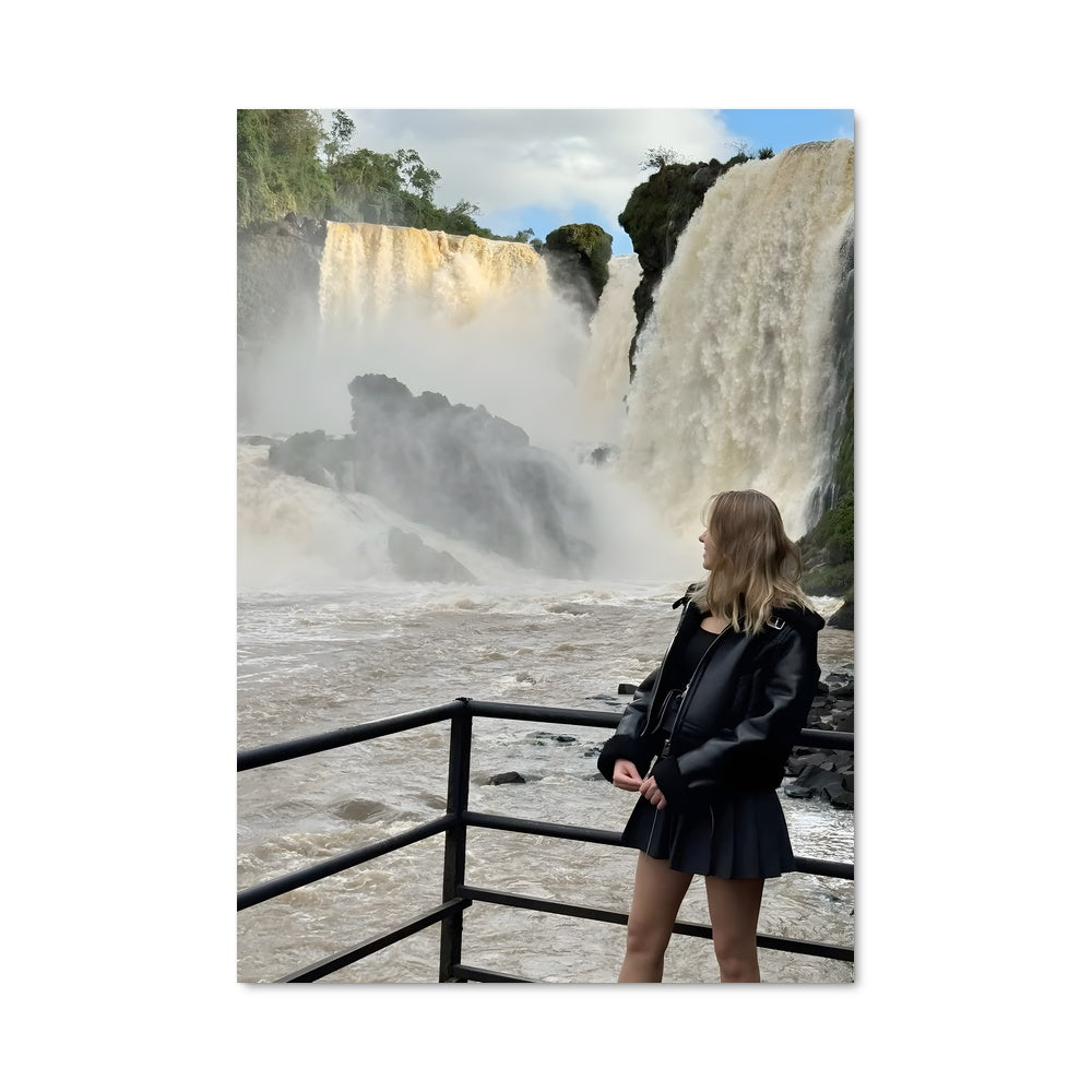 Monday Fallscape Poster Monday Falls – Aesthetic Posters