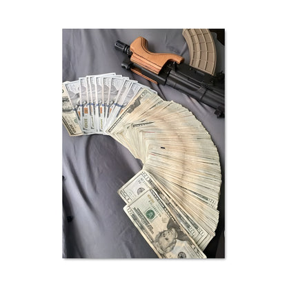 Poster Money & Guns