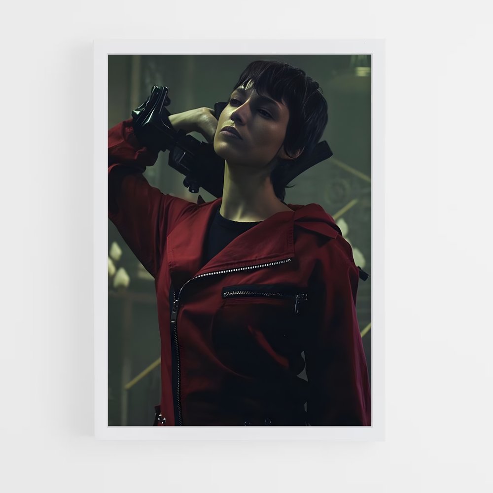 ap-money heist la casa de papel-4 cadre Blanc