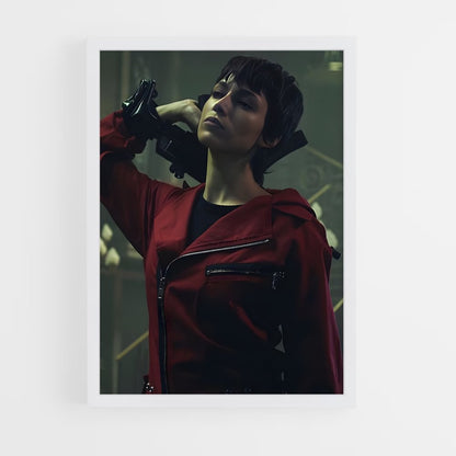 ap-money heist la casa de papel-4 cadre Blanc