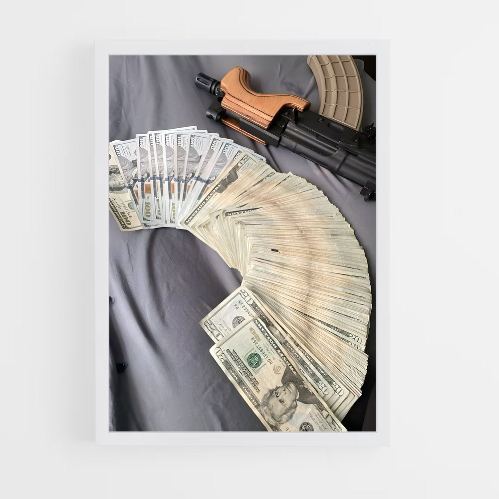 ap-money kicks-2 cadre Blanc