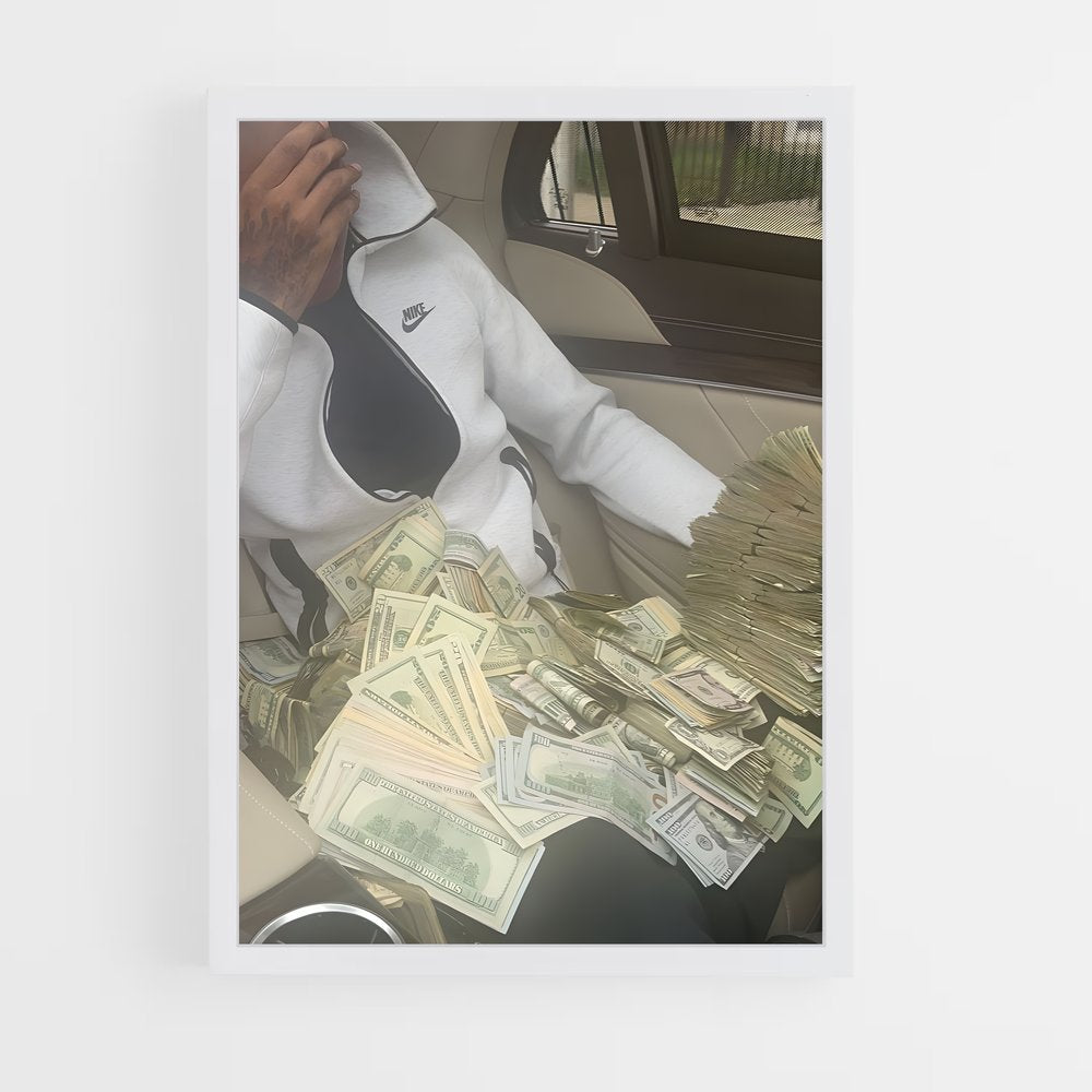 ap-money kicks-7 cadre Blanc