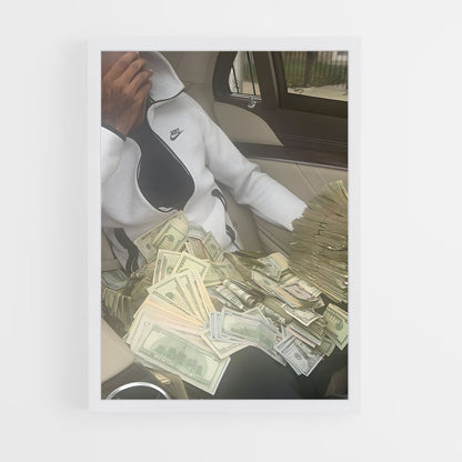 ap-money kicks-7 cadre Blanc