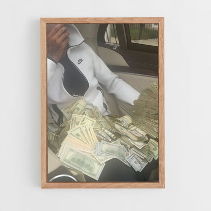ap-money kicks-7 cadre Bois clair