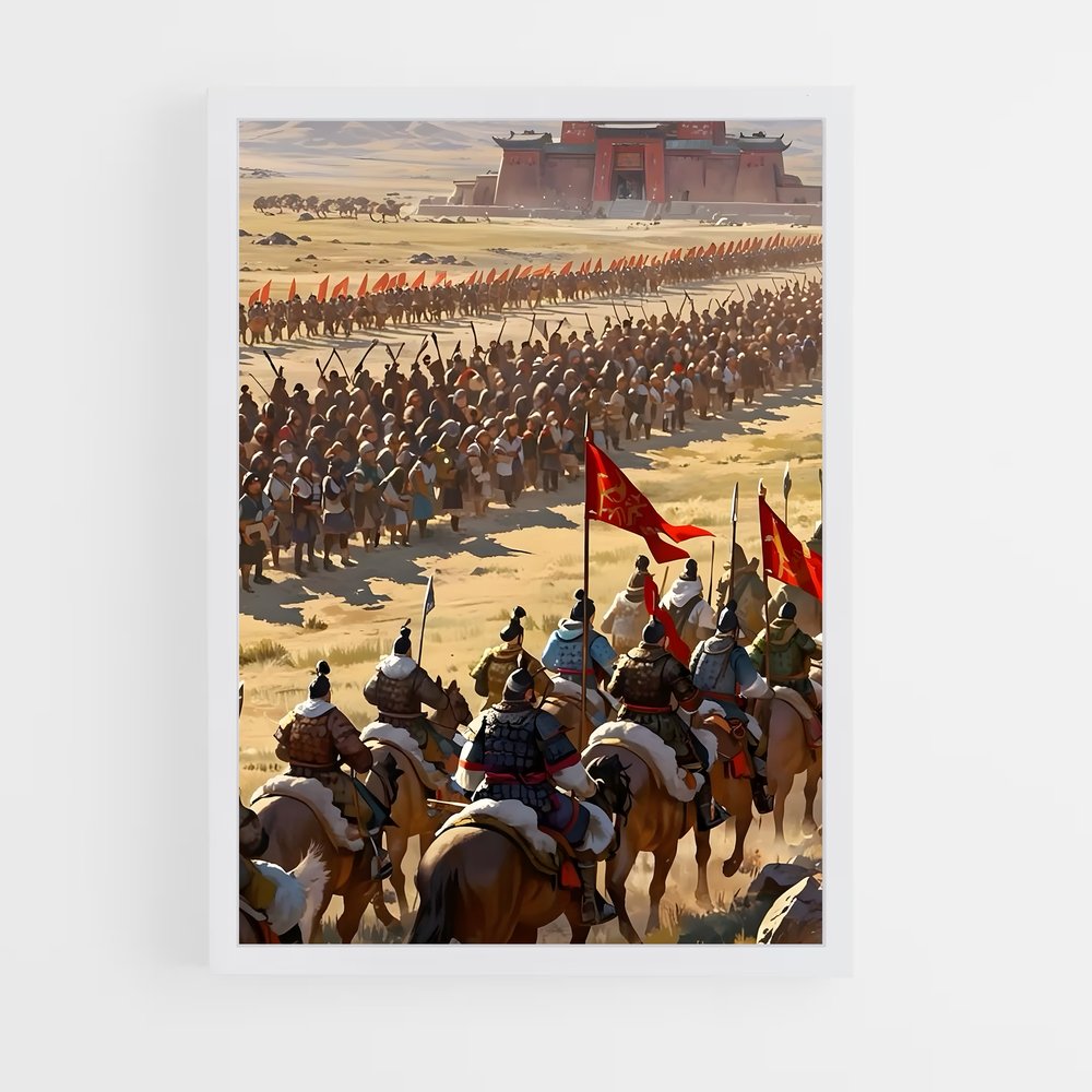 ap-mongol empire-1 cadre Blanc