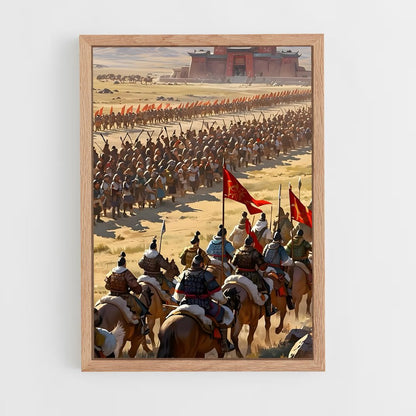 ap-mongol empire-1 cadre Bois clair