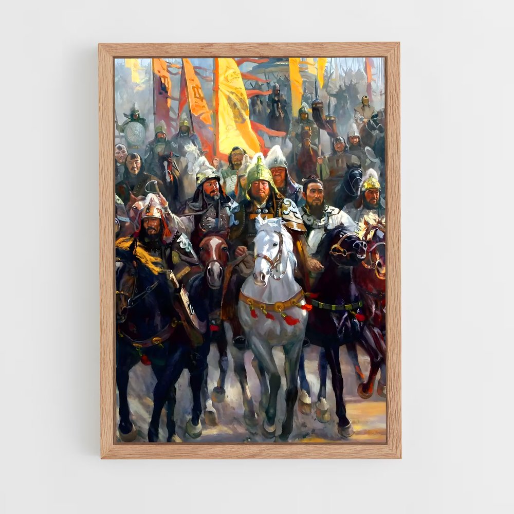 ap-mongol empire-2 cadre Bois clair