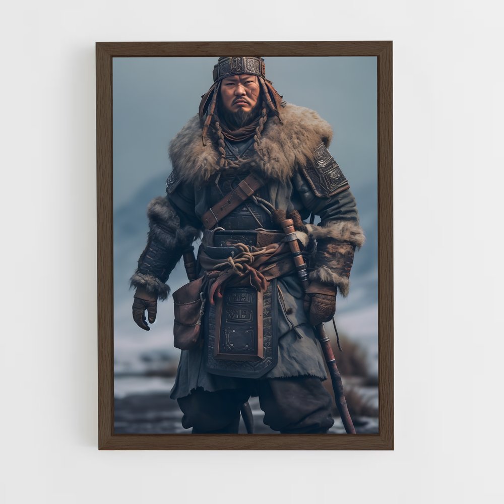 ap-mongol empire-4 cadre Bois foncé