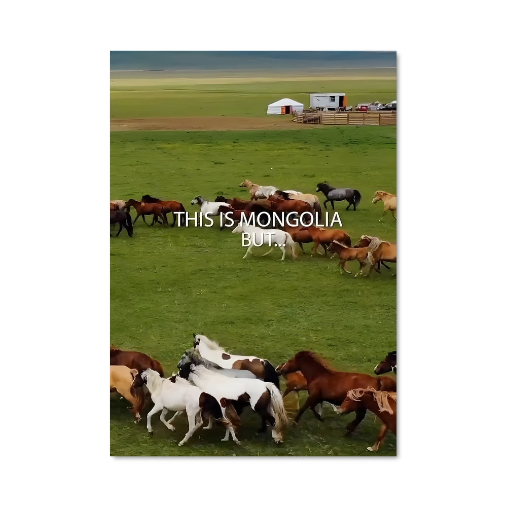 Poster Mongolia 88730