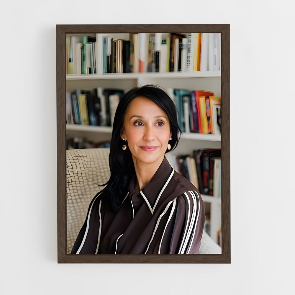 ap-monica ali-3 cadre Bois foncé