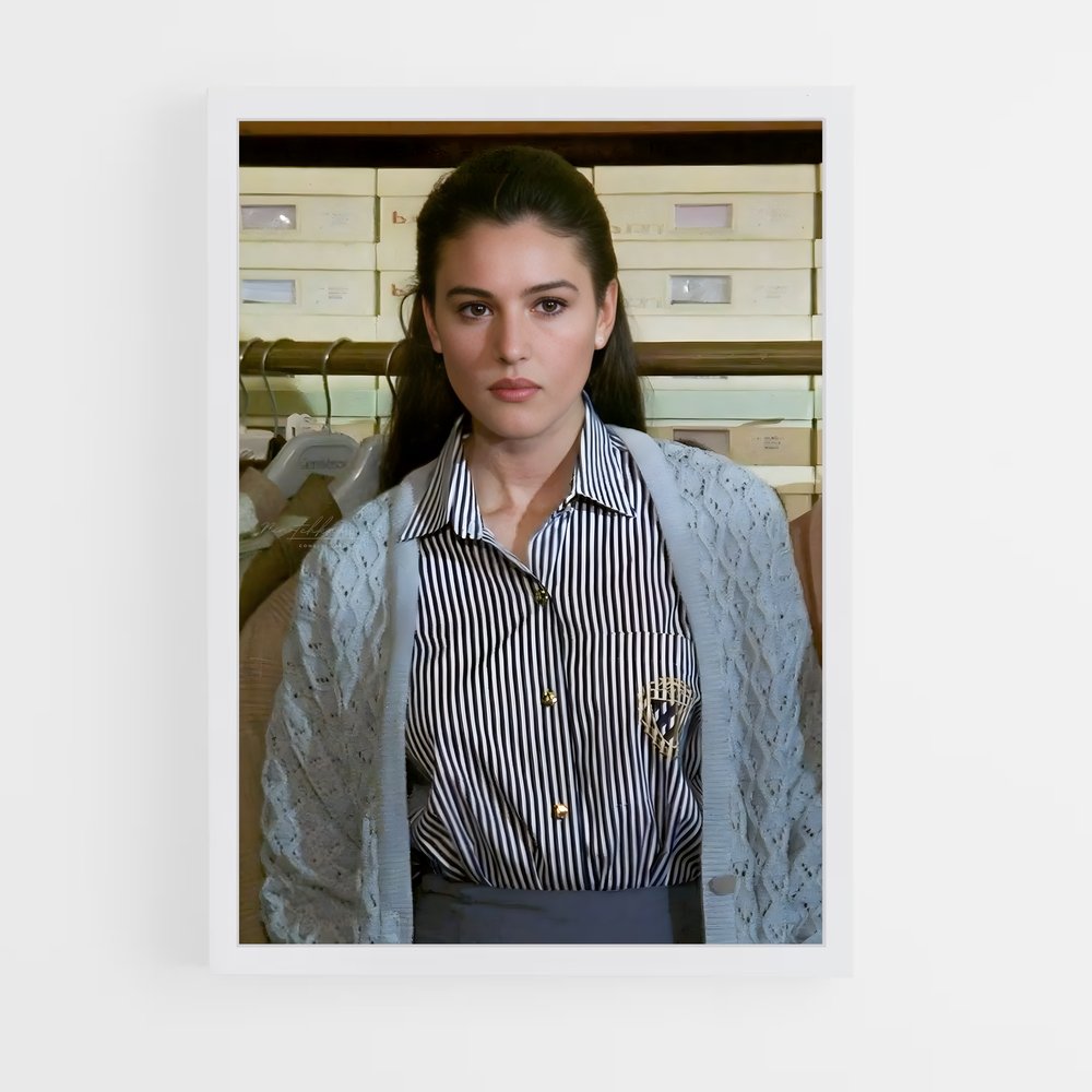 ap-monica bellucci-1 cadre Blanc