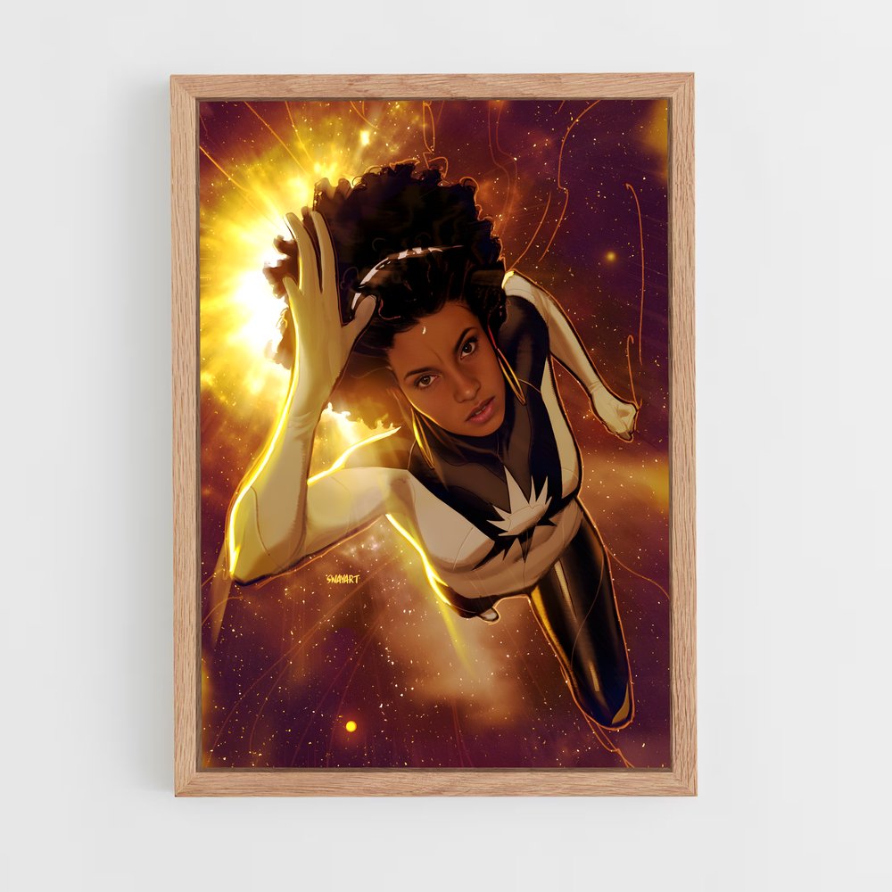 ap-monica rambeau-3 cadre Bois clair