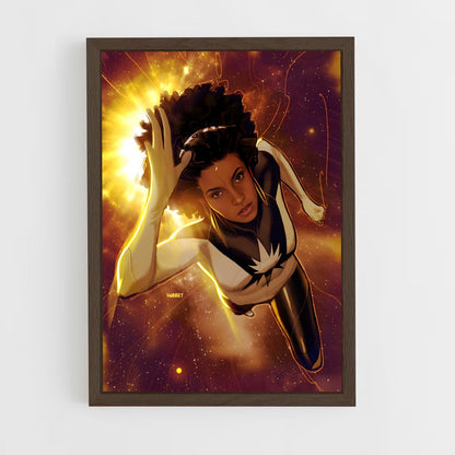 ap-monica rambeau-3 cadre Bois foncé