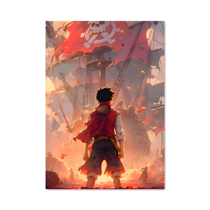 Poster Luffy et le Vent des Mers