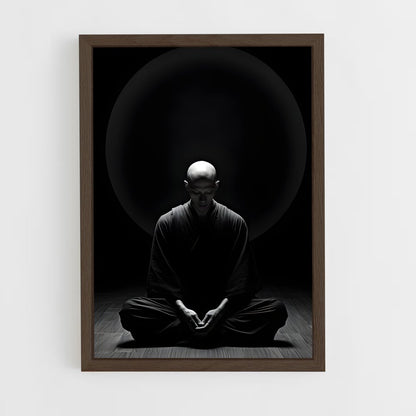 ap-monks-10 cadre Bois foncé