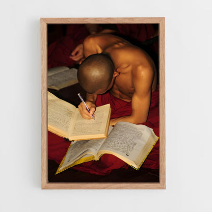 ap-monks-13 cadre Bois clair