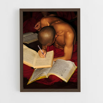 ap-monks-13 cadre Bois foncé
