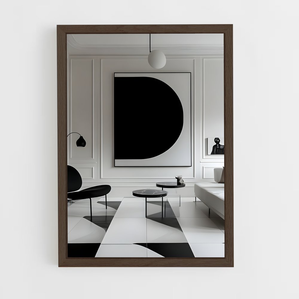ap-monochrome-2 cadre Bois foncé