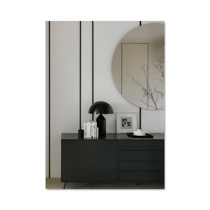 Poster Reflet Noir