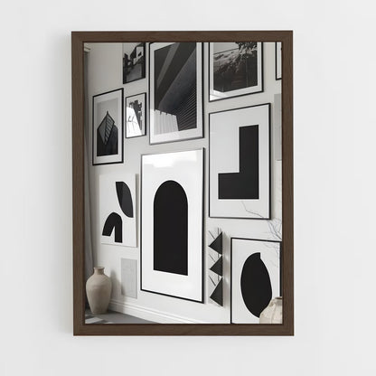 ap-monochrome-7 cadre Bois foncé
