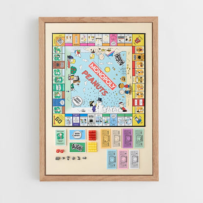 ap-monopoly-4 cadre Bois clair