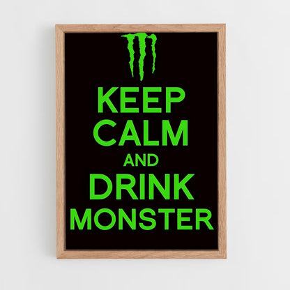 ap-monster energy-2 cadre Bois clair