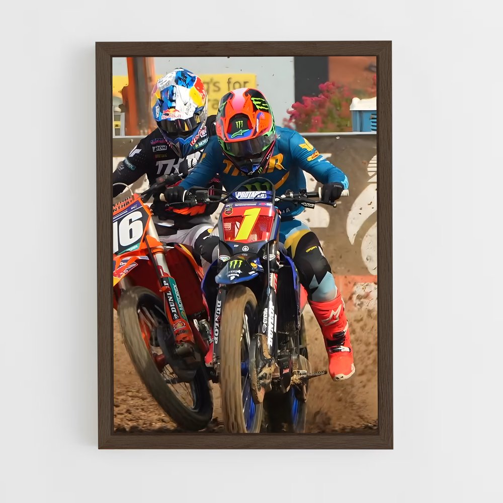 ap-monster energy supercross-4 cadre Bois foncé