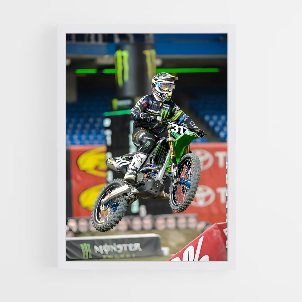 ap-monster energy supercross-7 cadre Blanc