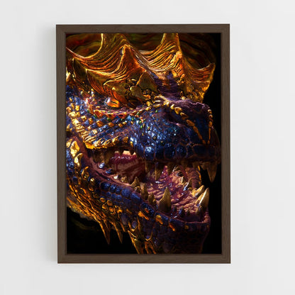 ap-monster hunter-3 cadre Bois foncé