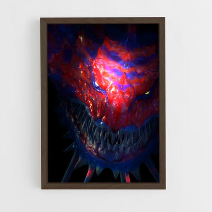 ap-monster hunter-4 cadre Bois foncé