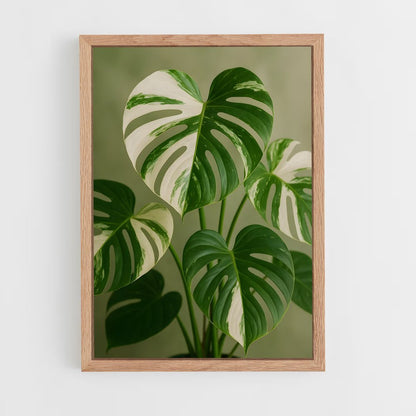 ap-monstera-3 cadre Bois clair