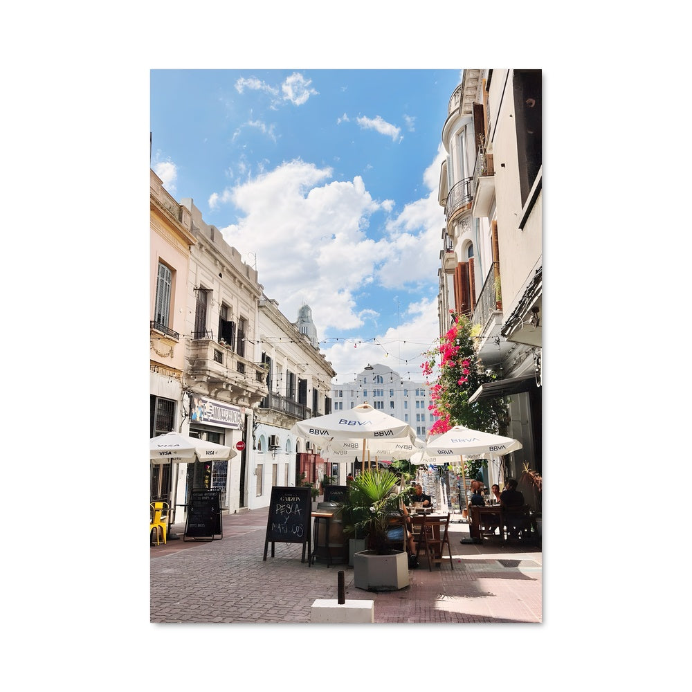 Urban Terrace Poster – Aesthetic Posters