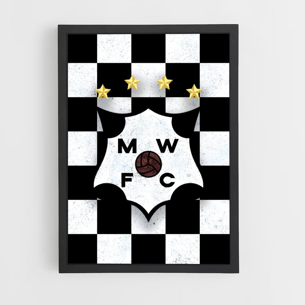 ap-montevideo wanderers fc-4 cadre Noir