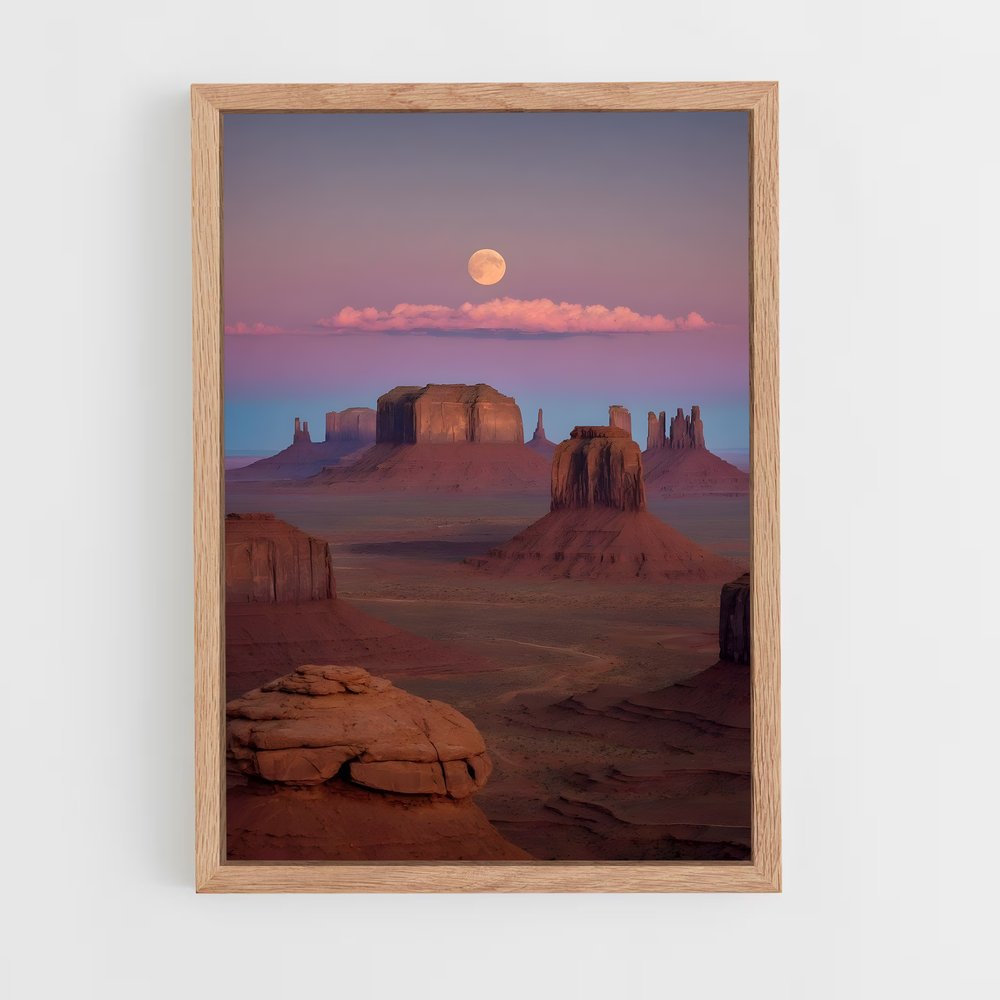 ap-monument valley-2 cadre Bois clair