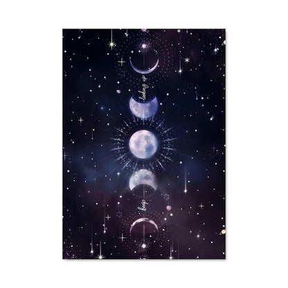 Poster Moon phases 17730