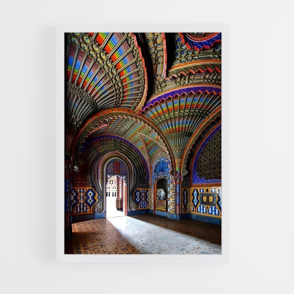ap-moorish architecture-10 cadre Blanc