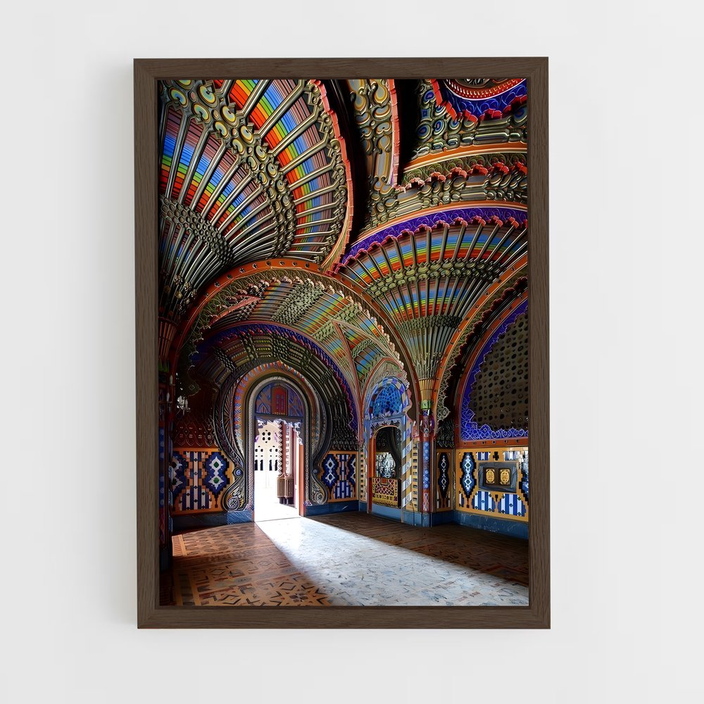 ap-moorish architecture-10 cadre Bois foncé