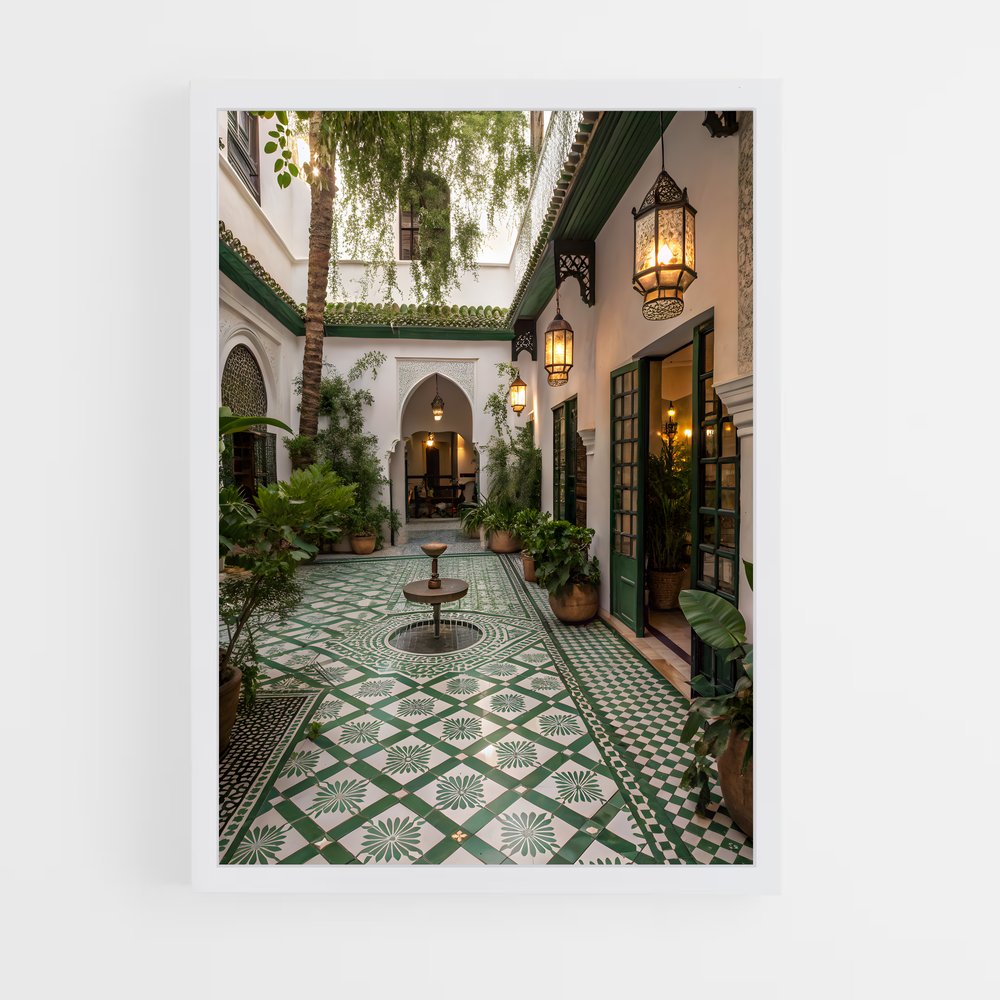 ap-moorish architecture-11 cadre Blanc