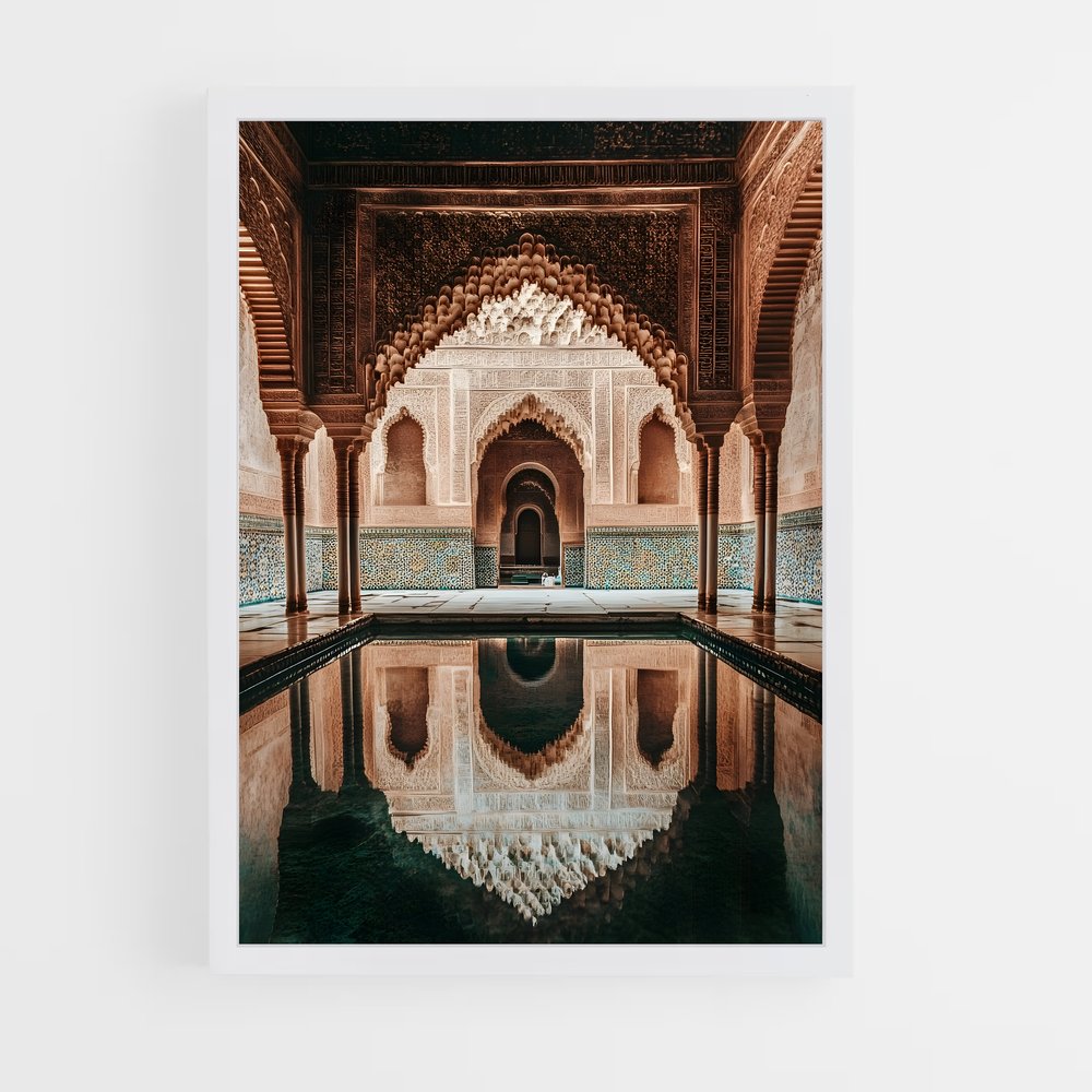 ap-moorish architecture-12 cadre Blanc
