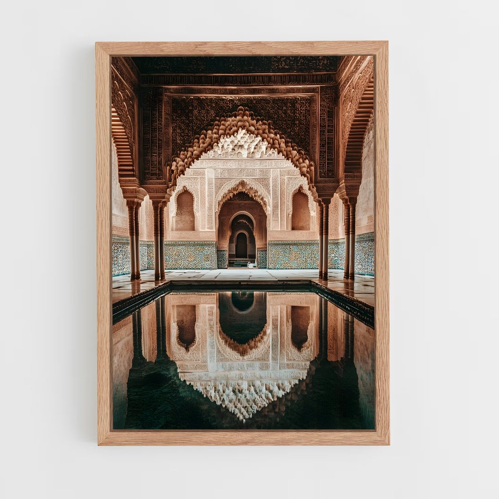 ap-moorish architecture-12 cadre Bois clair