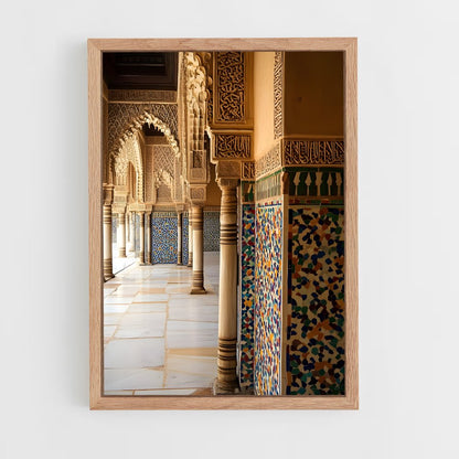 ap-moorish architecture-13 cadre Bois clair