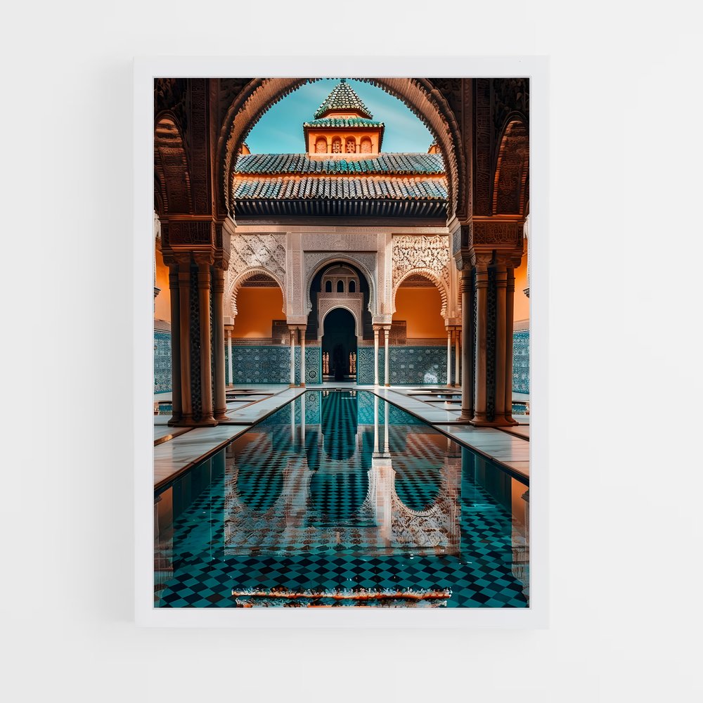 ap-moorish architecture-2 cadre Blanc
