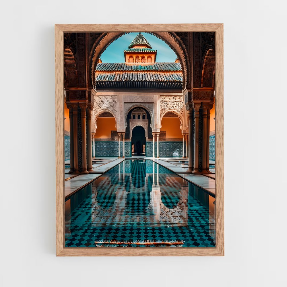 ap-moorish architecture-2 cadre Bois clair