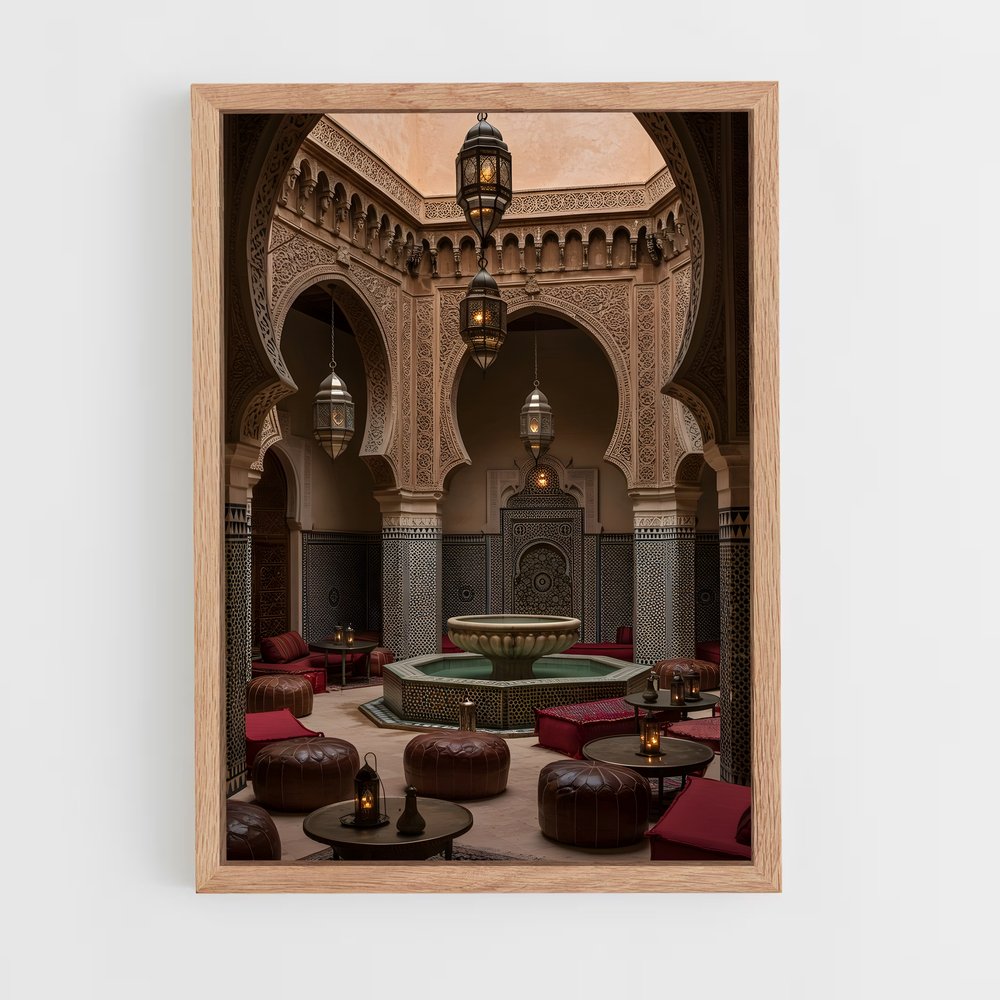 ap-moorish architecture-5 cadre Bois clair