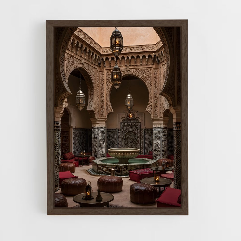 ap-moorish architecture-5 cadre Bois foncé