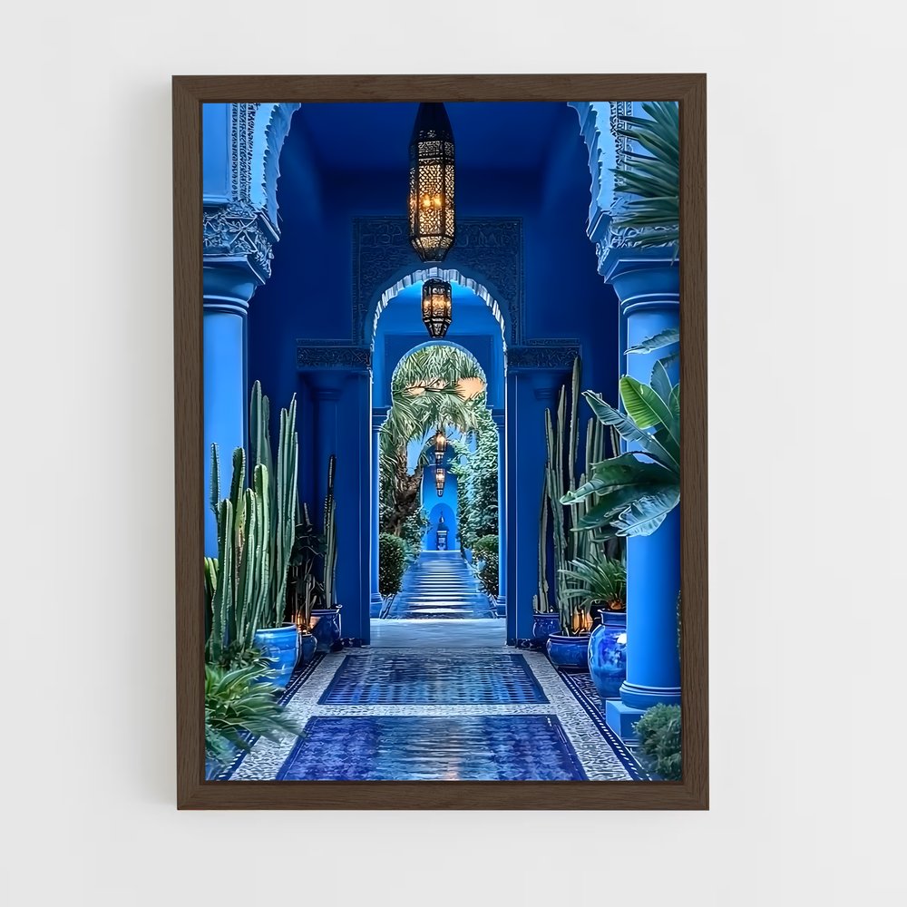 ap-moorish architecture-9 cadre Bois foncé