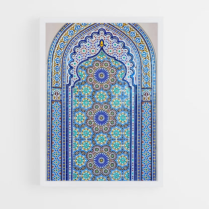 ap-moorish patterns-7 cadre Blanc