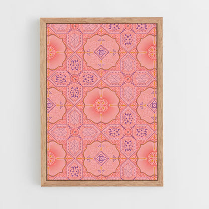 ap-moorish patterns-8 cadre Bois clair